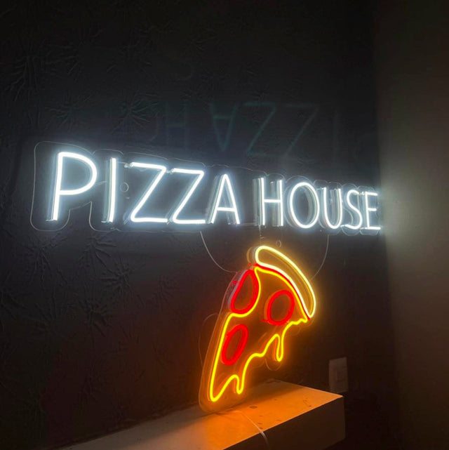 Pizza House LED Neon Sign for Bar light up sign