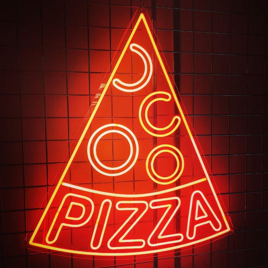 Pizza Slice Neon Sign