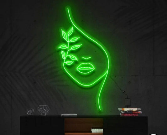 Plant Girl Neon Sign
