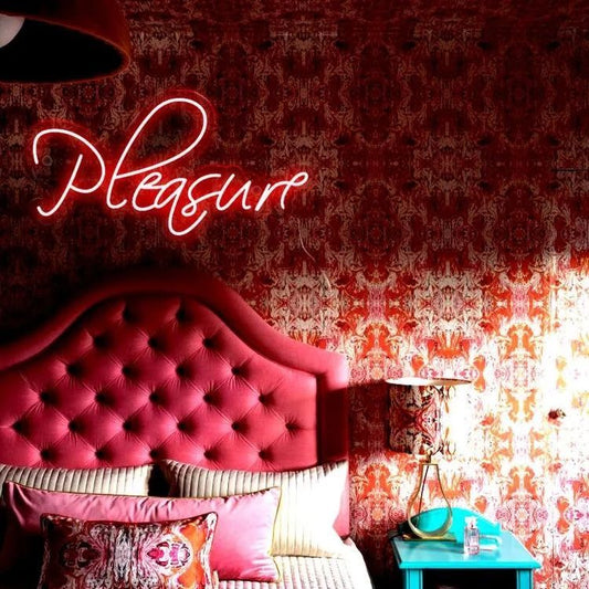 Pleasure Neon Sign