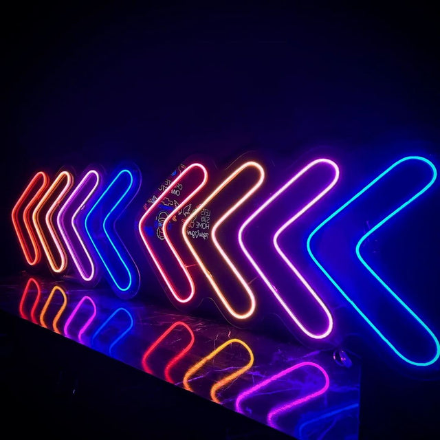 Pointing Direction Arrow LED Neon Sign for Bar light up sign