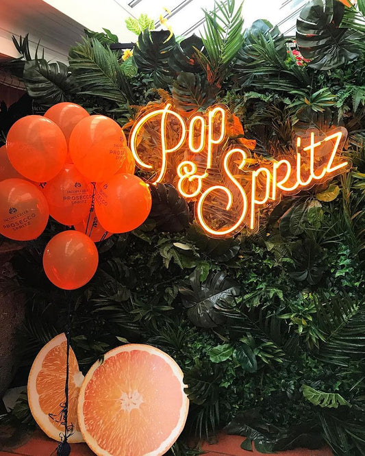 Pop and Spritz Neon Sign