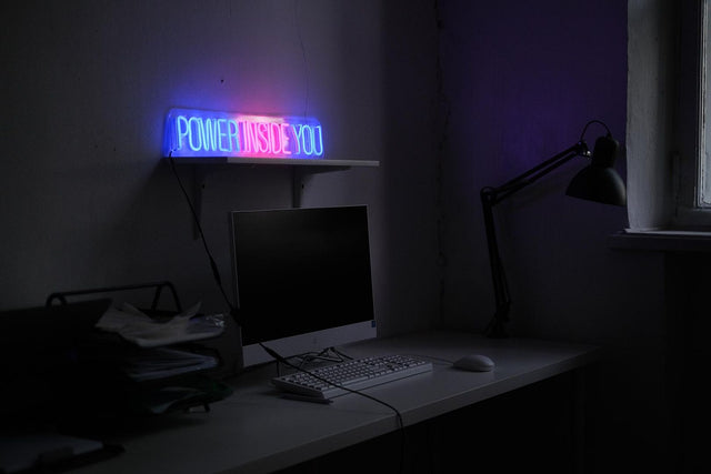 Power Inside You LED Neon Sign for Studio light up sign