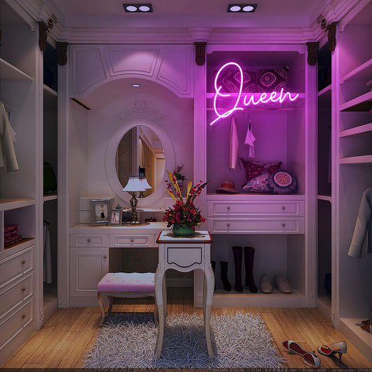 Queen Neon Sign