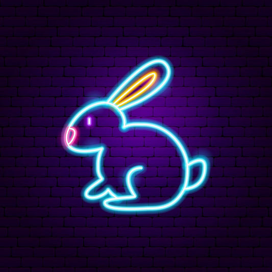 Rabbit Neon Sign