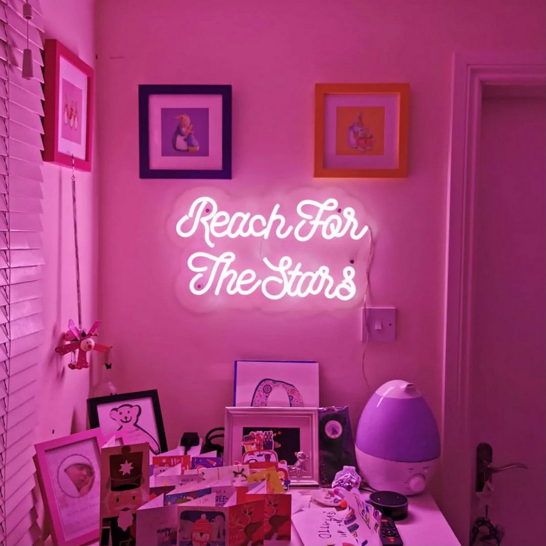 Reach For The Stars Neon Sign
