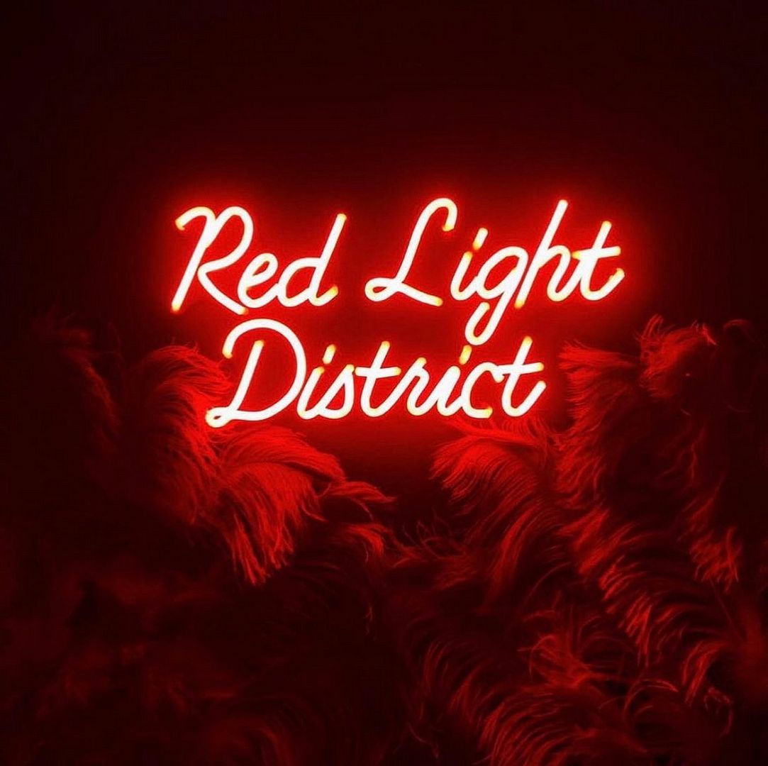 Red Lit Sign