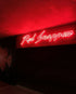 Red Snapper Neon Sign