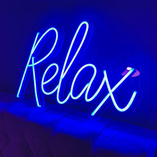 Relax Neon Sign
