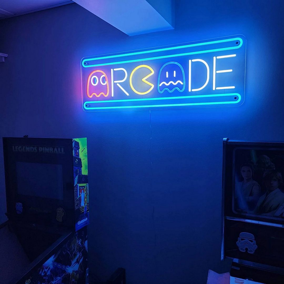 Retro Arcade Neon Sign