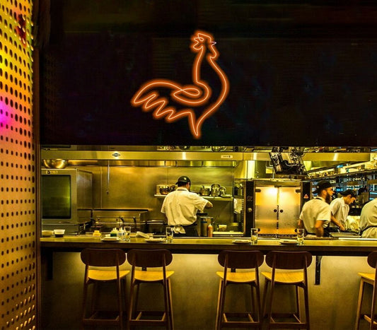 Rooster Neon Sign