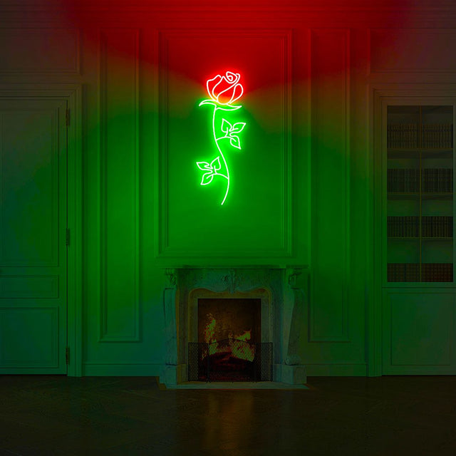 Rose LED Neon Sign light up sign