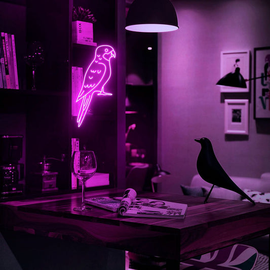 Rosella Parrot Neon Sign
