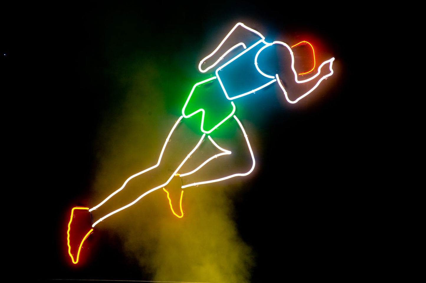 Running Neon Sign