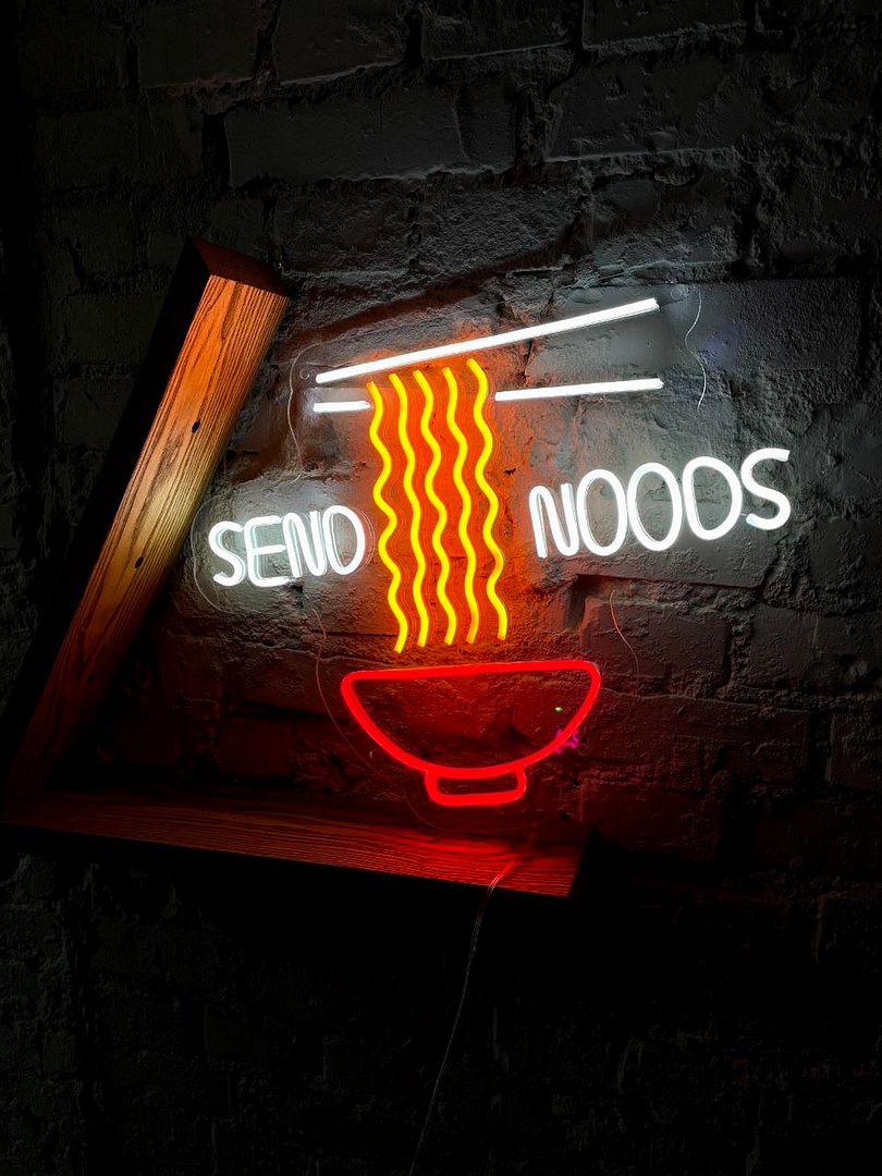 Send Noods Neon Sign