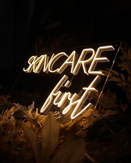 Skincare Birst Neon Sign