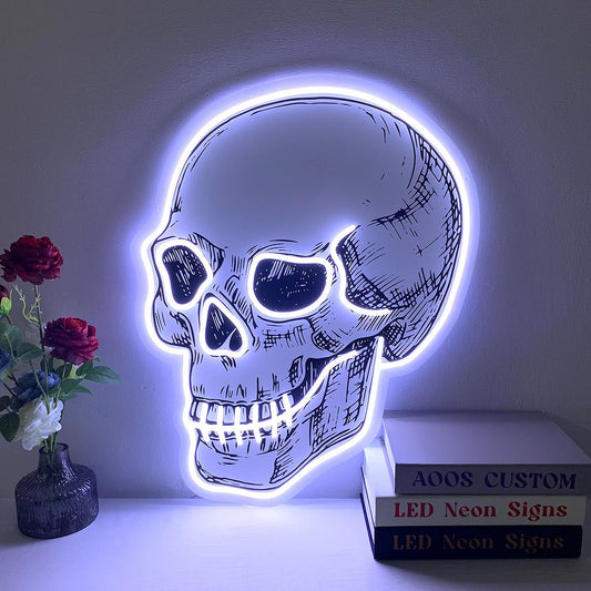 Skull Neon Sign