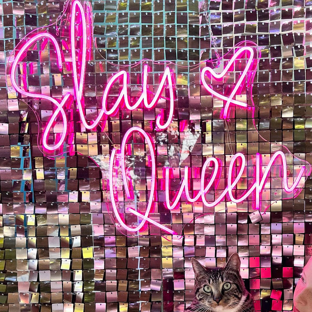 Slay Queen LED Neon Sign for Salon light up sign