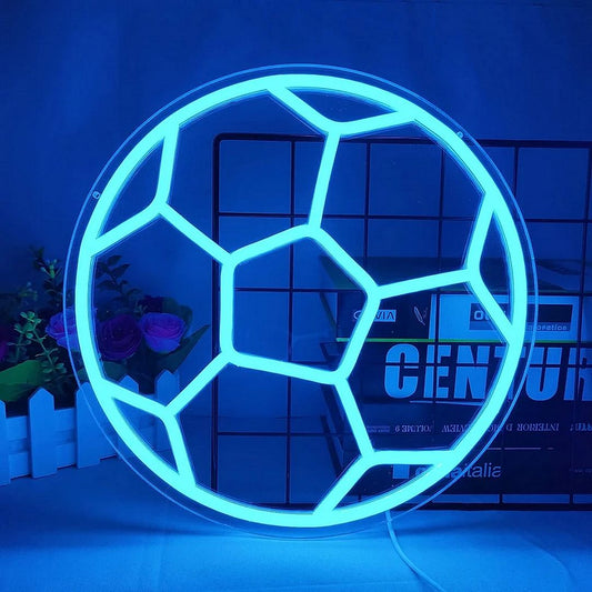 Soccer Ball Neon