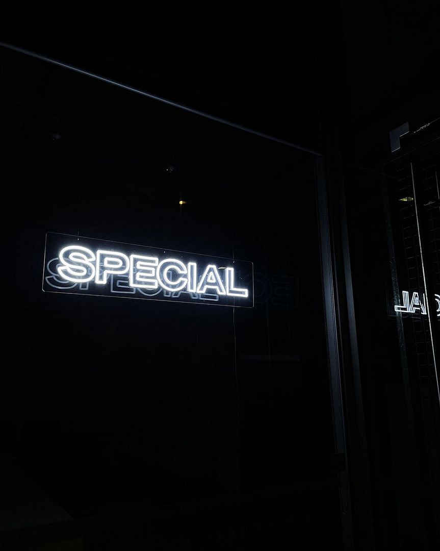 Special Neon Sign