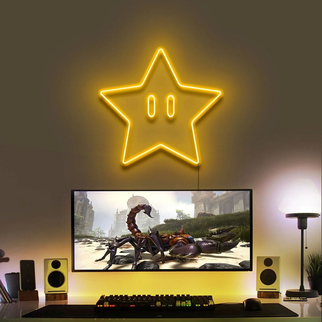 Starpower Gaming Neon Sign