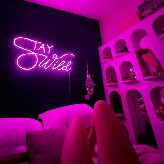 Stay Wild Neon Sign