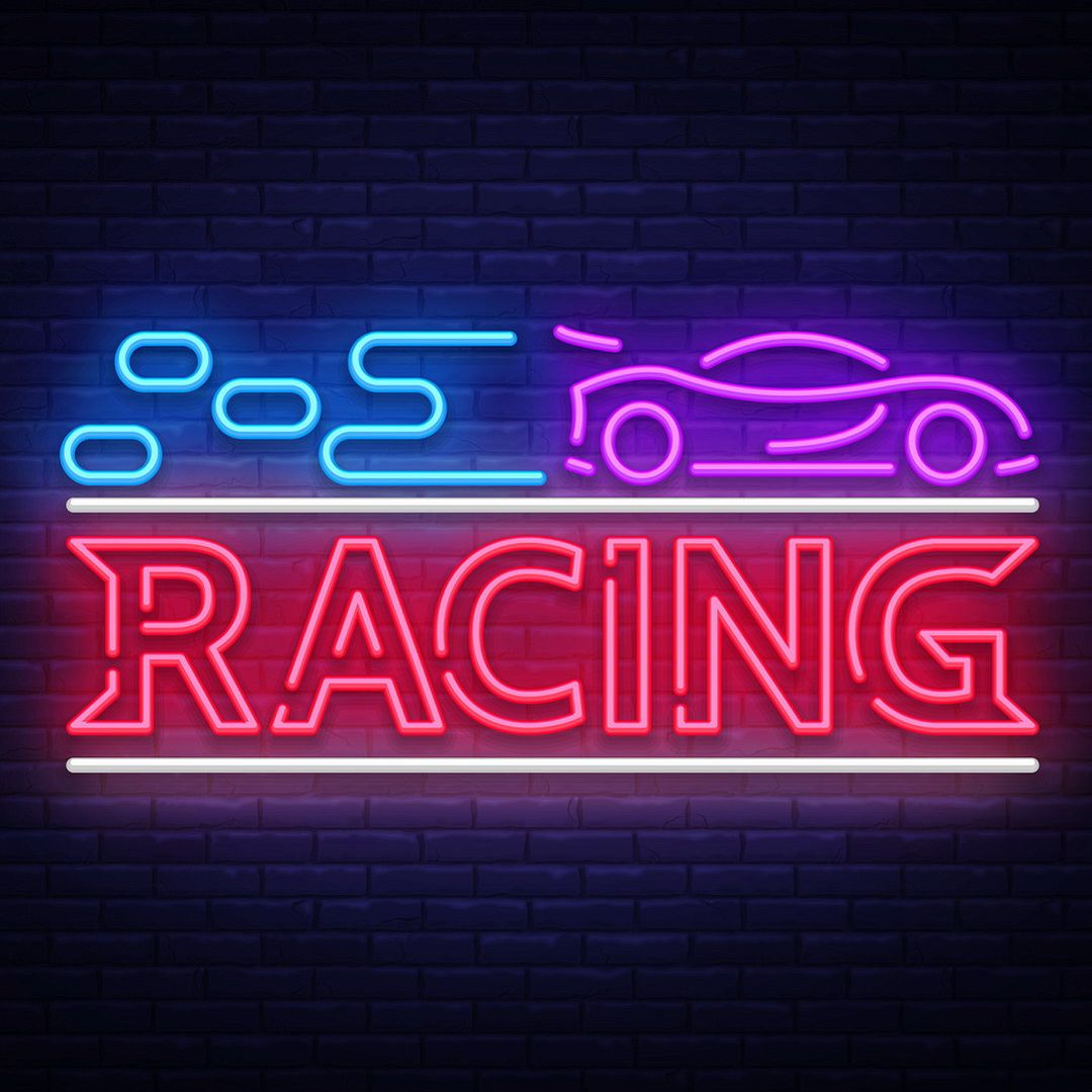 Street Racing Neon Sign