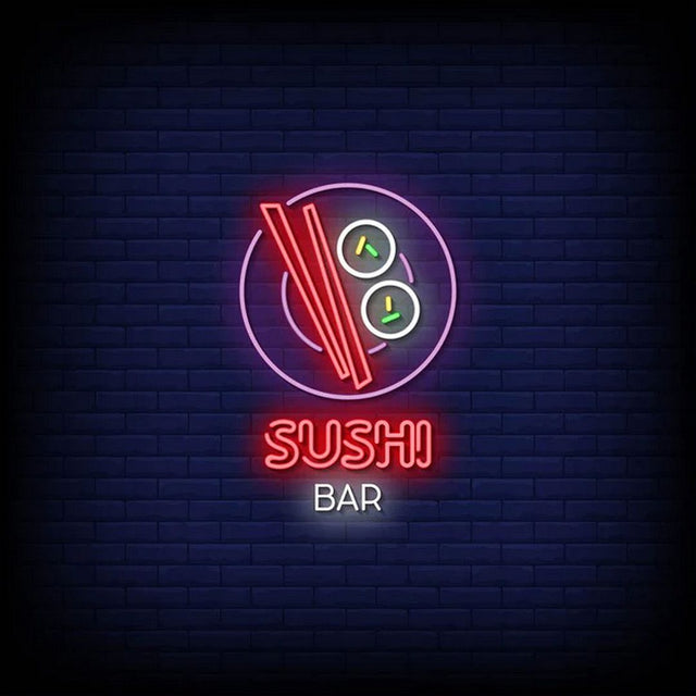 Sushi Bar LED Neon Sign for Bar light up sign