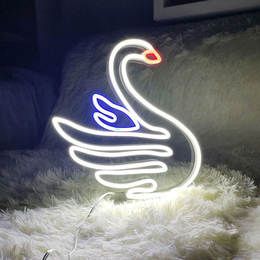 Swan Neon Sign
