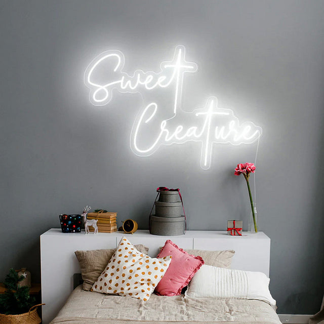 Sweet Creature LED Neon Sign for Wedding light up sign