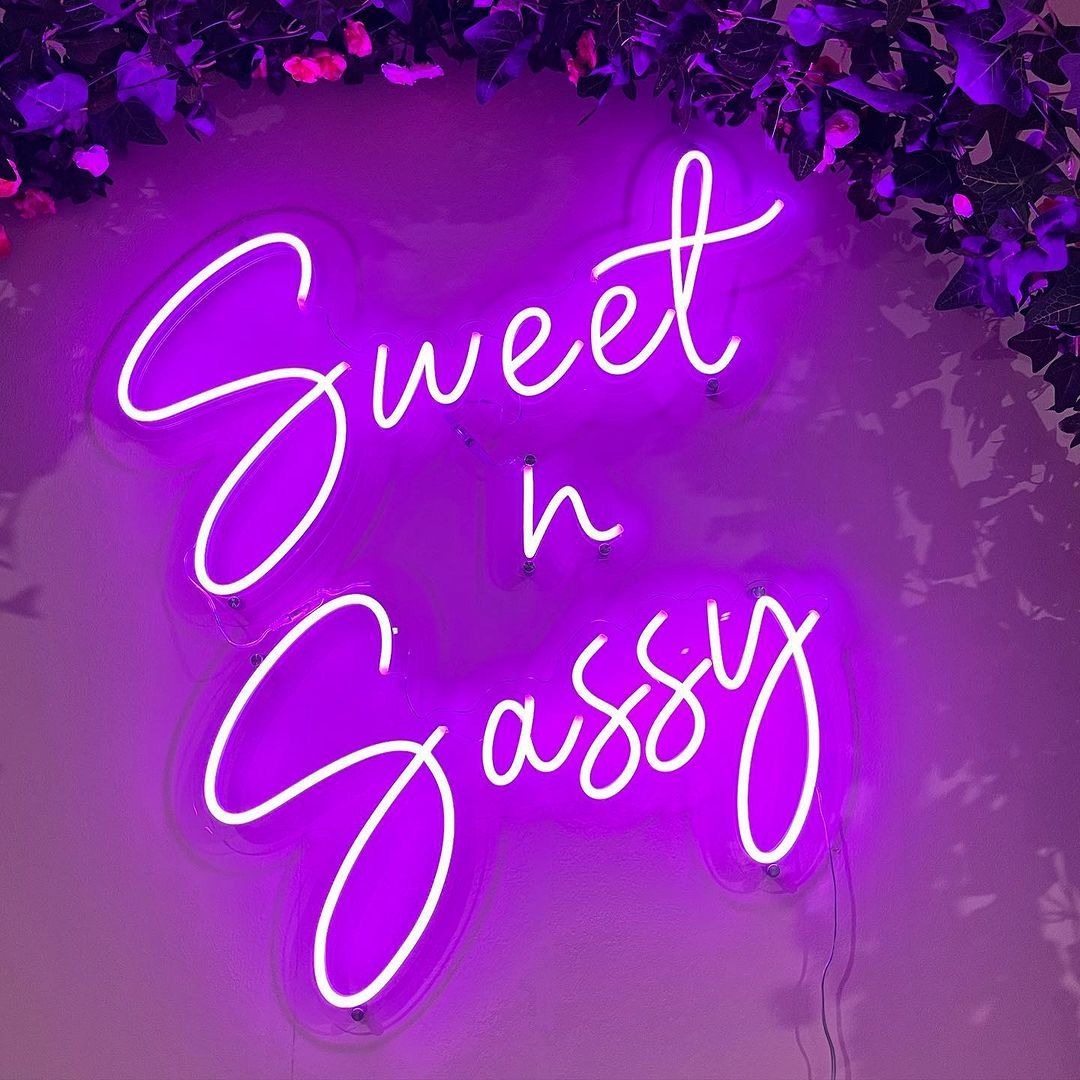 Sweet N Sassy Neon Sign