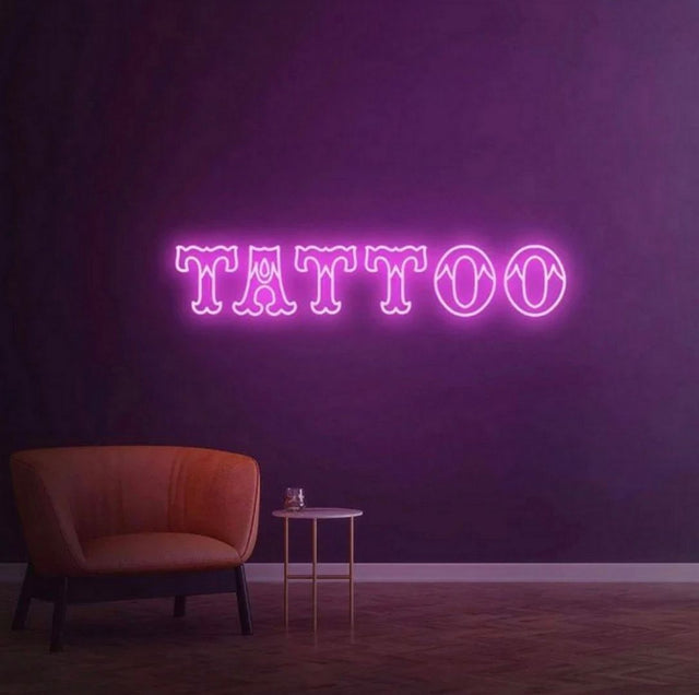 Tattoo LED Neon Sign light up sign