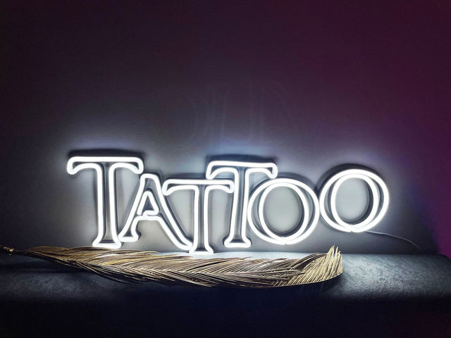 Tattoo Lover art LED Neon Sign for Tattoo Studio light up sign