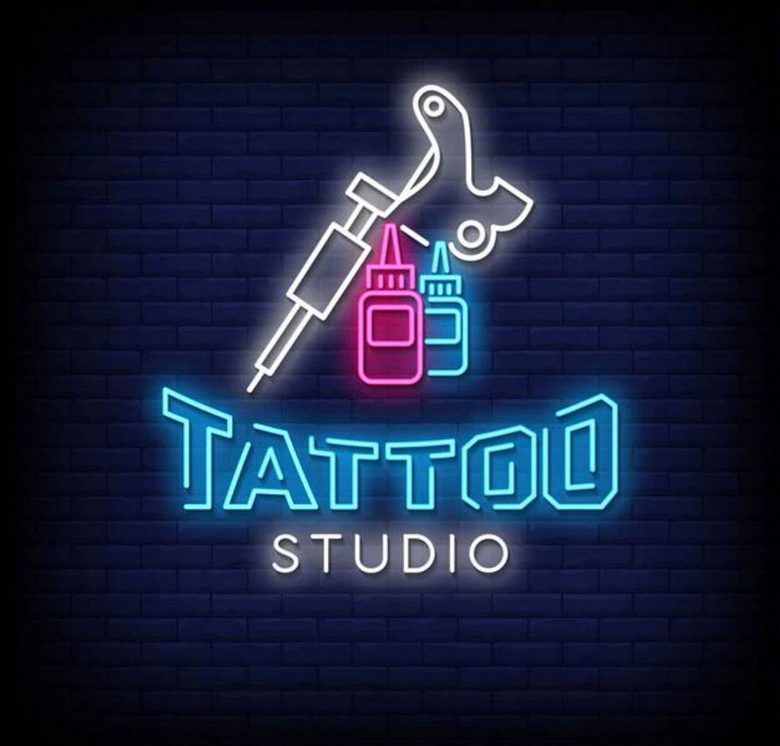 Tattoo Studio Neon Sign