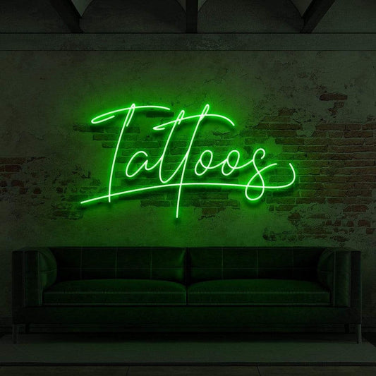 Tattoos Neon Sign