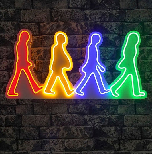 The Beatles Neon Sign