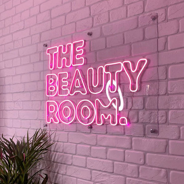 The Beauty Room LED Neon Sign for Salon light up sign