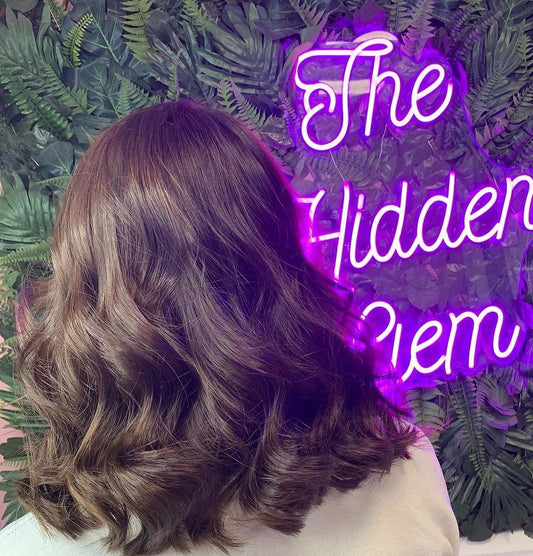 The Hidden Gem Neon Sign