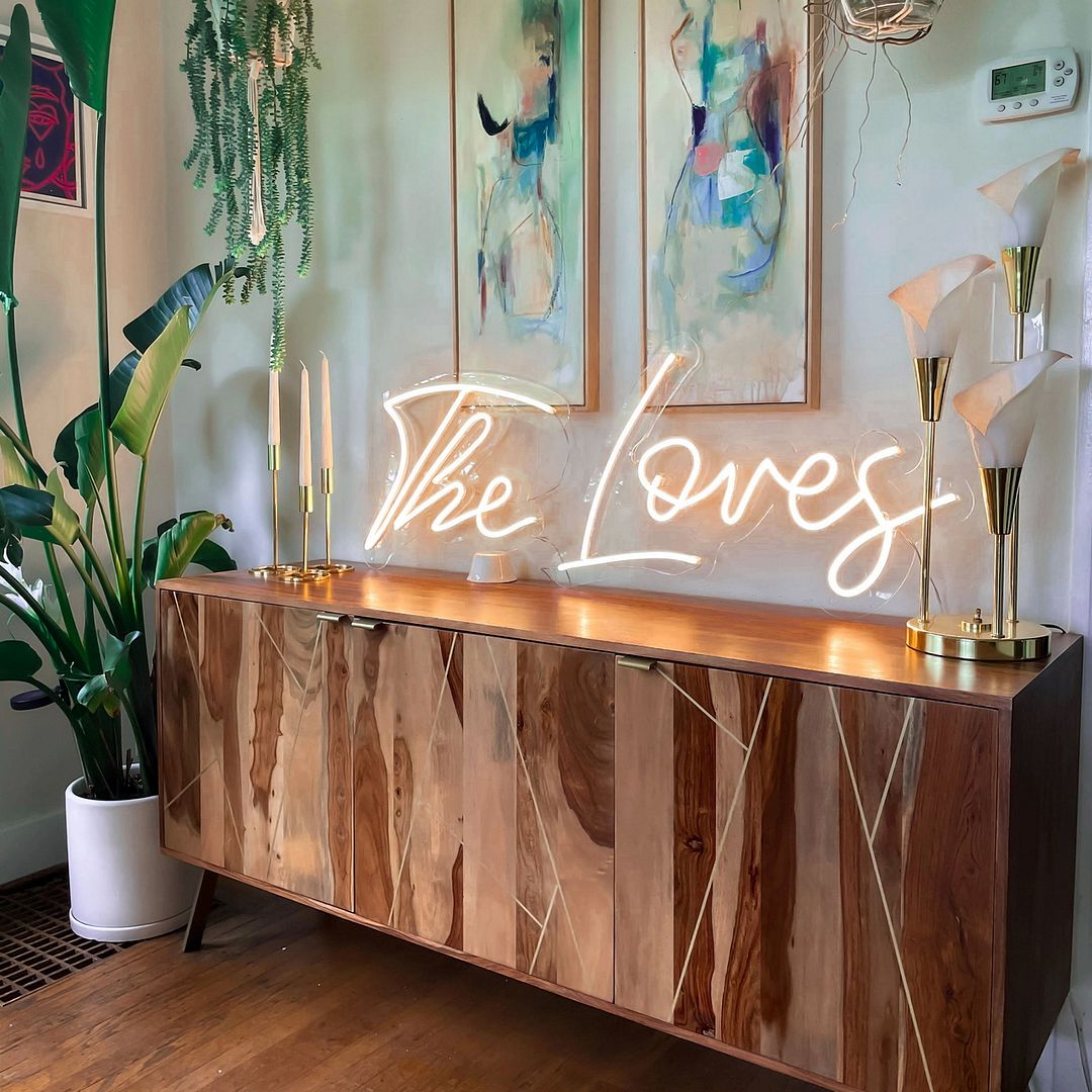 The Loves Neon Sign