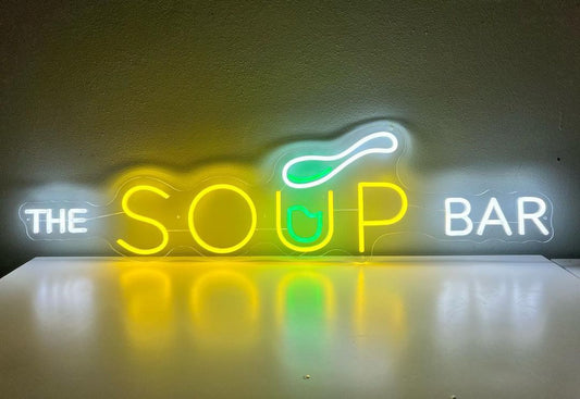 The Soup Bar Neon Sign