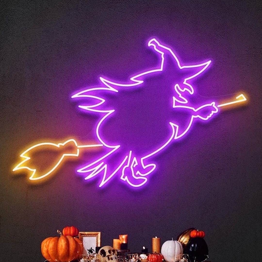 The Witch Neon Sign