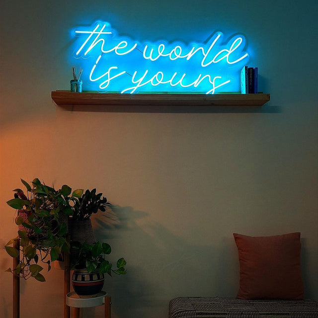 The World is Yours LED Neon Sign light up sign