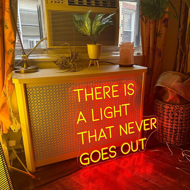 There is a Light That Never Goes Out LED Neon Sign light up sign