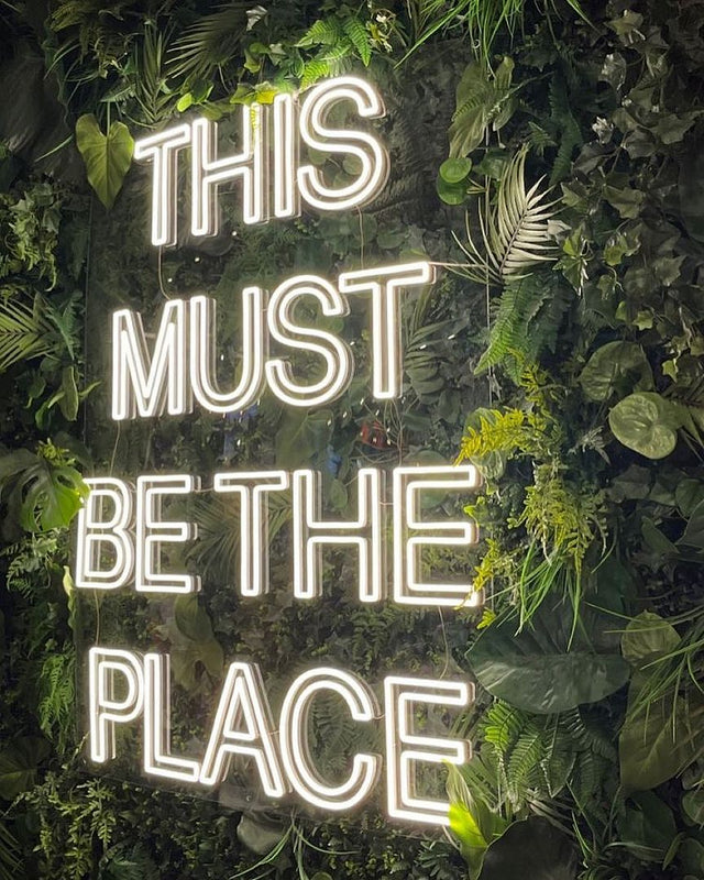 This Must Be The Place LED Neon Sign light up sign