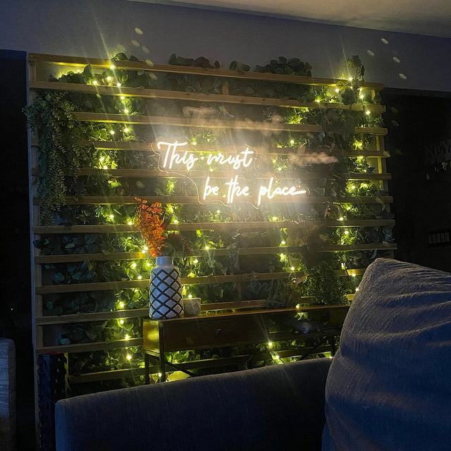 This Must Be The Place LED Neon Sign light up sign