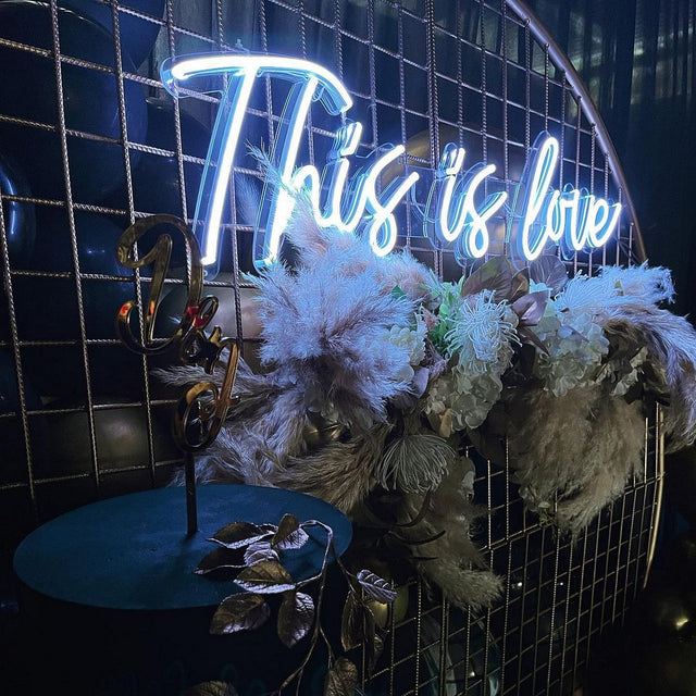 This is Love LED Neon Sign light up sign