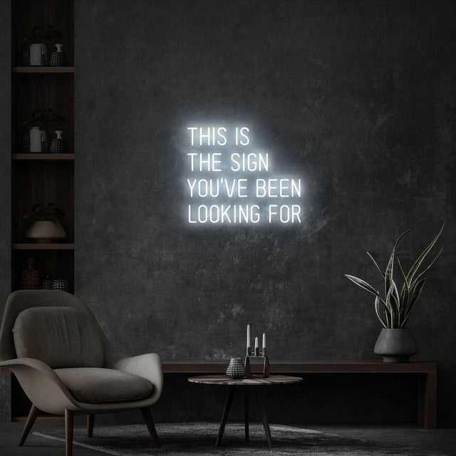 This Is The Sign You Have Been Looking For LED Neon Sign light up sign