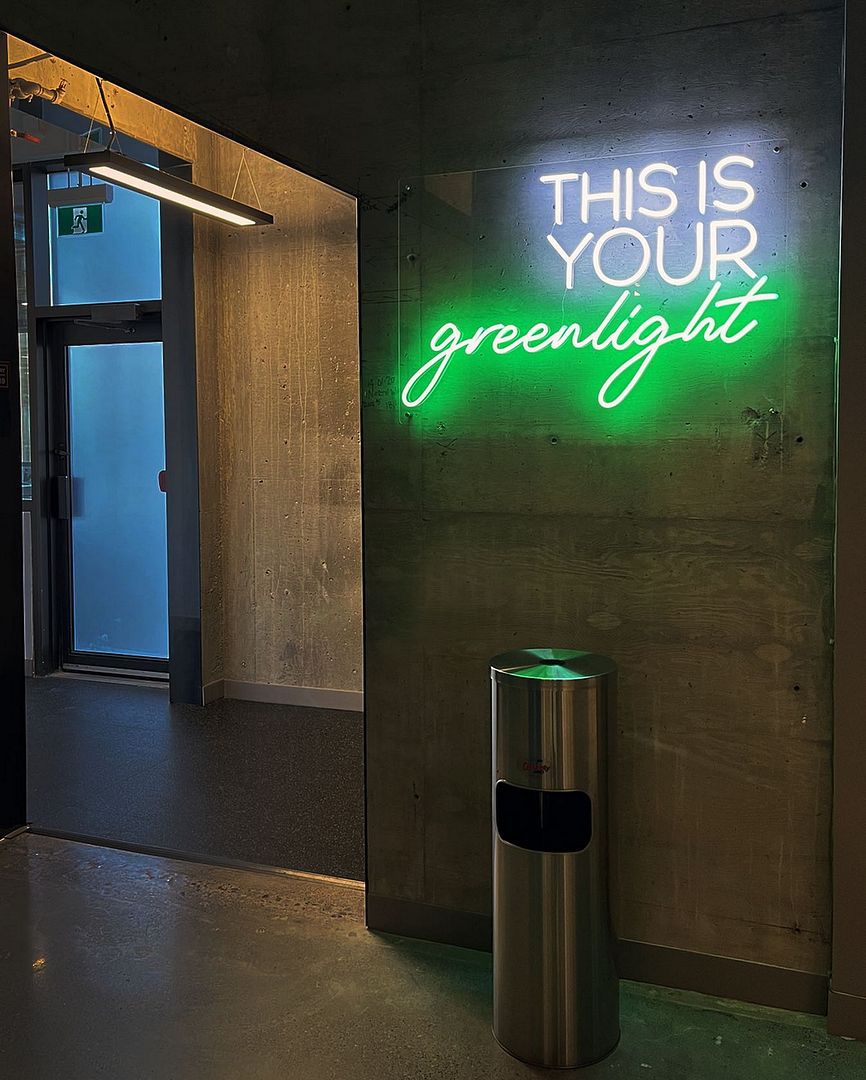 Thisis Your Greenlight Neon Sign