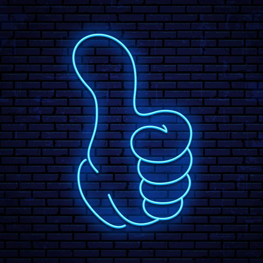 Thumb Up Neon Sign