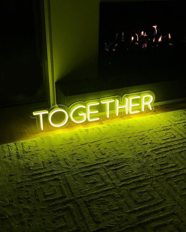 Together LED Neon Sign light up sign